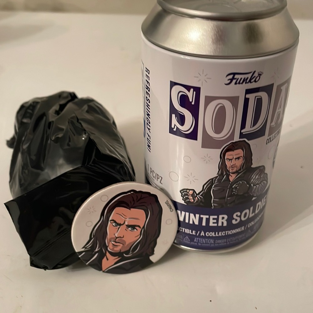 Funko pop soda Winter soldier